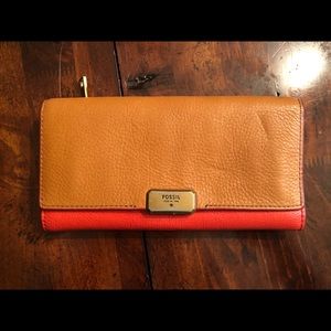 Authentic fossil wallet
